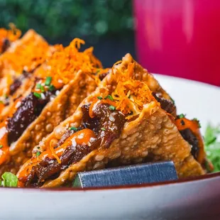Asian Style Oxtail Taco