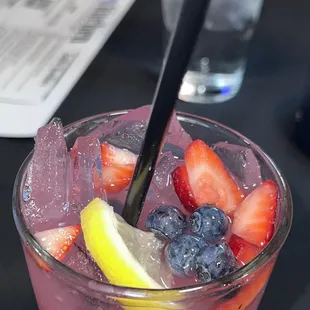 Blueberry lemonade