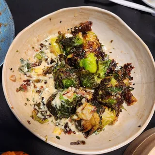 Garlic Brussels