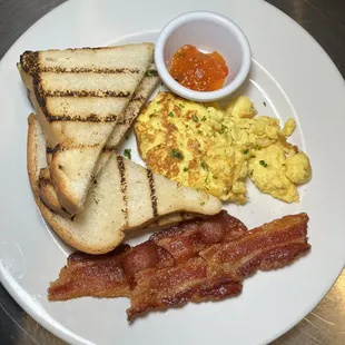 Bacon and eggs