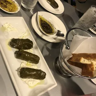 Dolmades, very good!