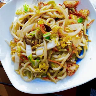 Yakisoba is classic Japanese street food. Often appeared as a weekend lunch menu, but it can be a dinner dish as well.