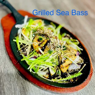 Grilled Sea Bass