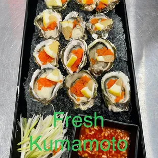 Fresh Kumamoto Oysters (Dozen)