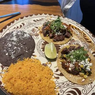 Black Angus Hangar Steak Tacos