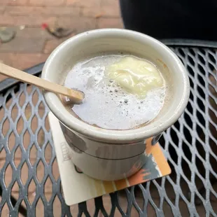 Hot buttered rum