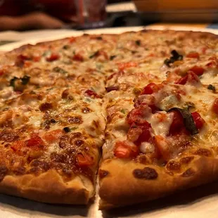 Pizza, definitely large enough for a few people to enjoy