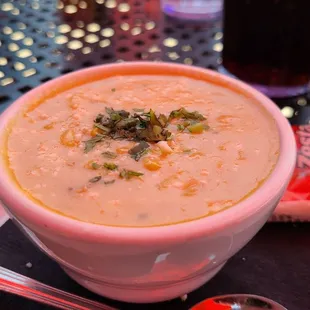 Cup of Elotes Soup is tasty