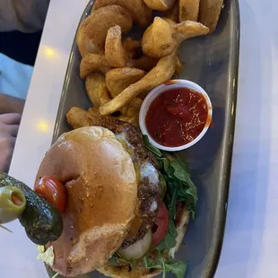 Spicy chicken sandwich