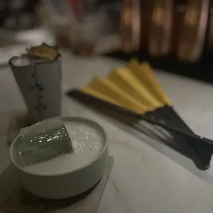 Menu and drinks Hi-chew for Pig and Monkey King - bit were amazing!