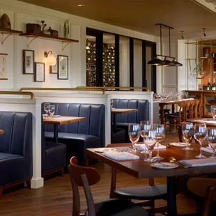 interior, sushi and sashimi