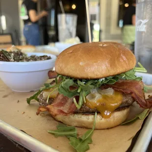 Truffle burger