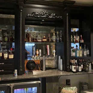 a man behind the bar