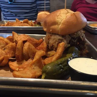 Pulled Pork BBQ Sandwich