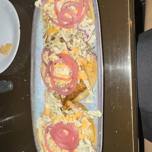 Salmon Chimi Street Tacos