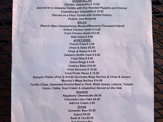 Mooney's Sunset Bar & Grill