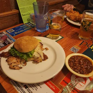 Slow Smoked Turkey Sandwich