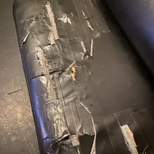 Couch torn up