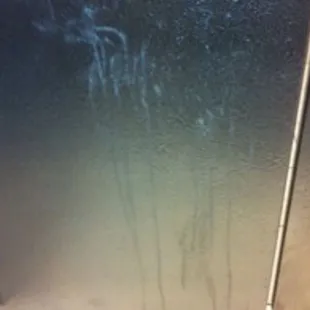 Bathroom semen stain at BLISS