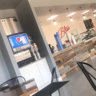 Inside of the restaurant!