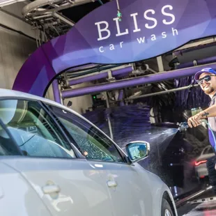 Prepping before going into the tunnel