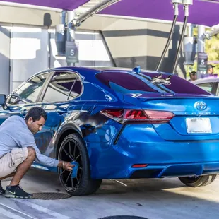 Use our DIY vacuum stations for the small details