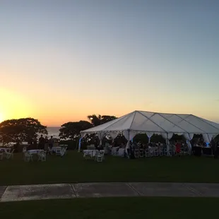 Turtle Bay Kuilima Lawn at sunset... best!