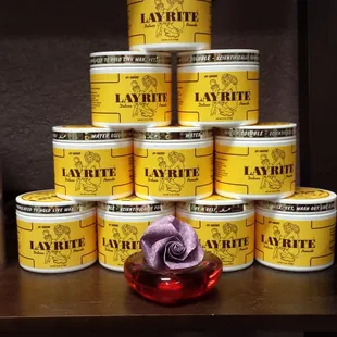 Just added to our retail. Layrite product for men the best