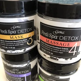 Detox pedicures. For a limited time, come try this detox pedicure. $7 off