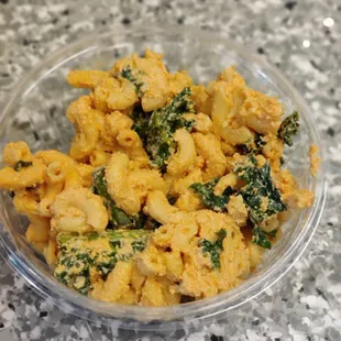 Vegan MacNcheese bowls... Nutrient dense and delicious. A classic take on a Southern classic!