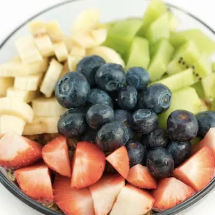 a bowl of fresh fruit