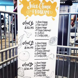 Our juice cleanse program. https://www.ajeenandjuicecafe.com for more details about the many benefits for your body about juice cleanses