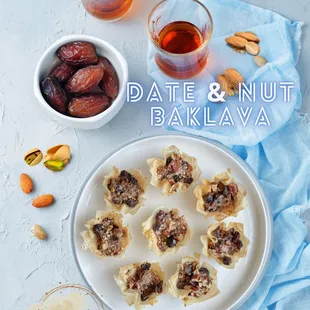 This combination of mejdool dates, pistachios and almonds is utterly delicious!