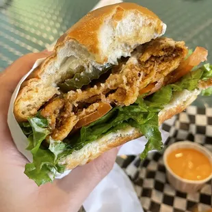 The OG - Battered and crispy meat patty