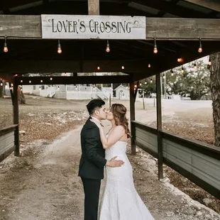 Also a little area outside the venue