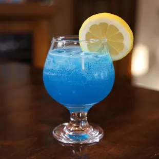 One of our signature cocktails, the Electric Lemonade.