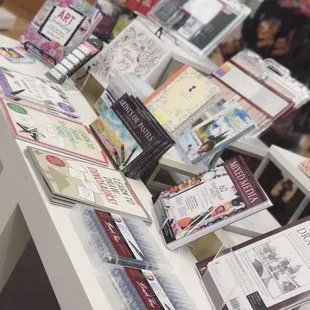 Art supplies &amp; Books