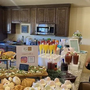 Brunch &amp; fun Drink Station