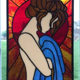 Stained Glass panel.