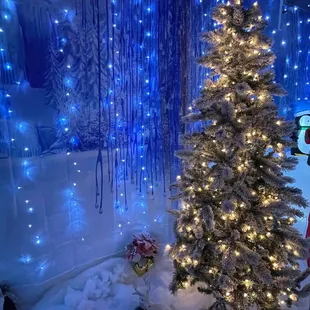 Winter wonderland photo op!