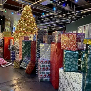 Cute decor inside the bar.