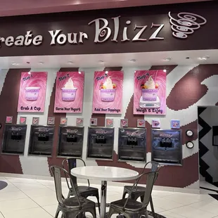 the front of the store