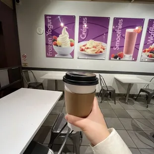 12/26/23. Hazelnut Latte = $7.95 before tax