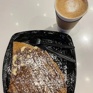 The Congo -bananas and Nutella crepe