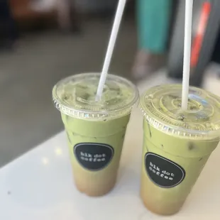 Iced LVTM Coffee (matcha)