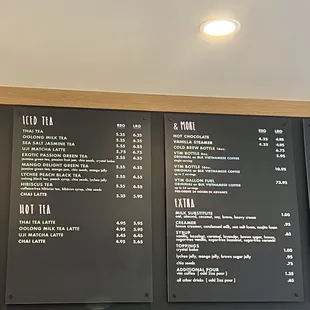 Drink Menu pt. 2 04.11.23