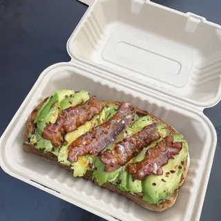 Hot Honey Avocado Toast