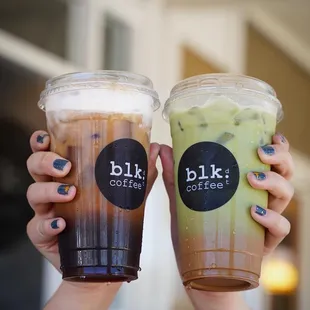 Iced Sea Salt Coffee &amp; VTMatcha