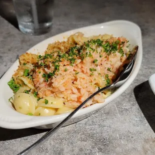 Lobster mac &amp; cheese, a must.