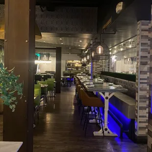 View of the main dining room
